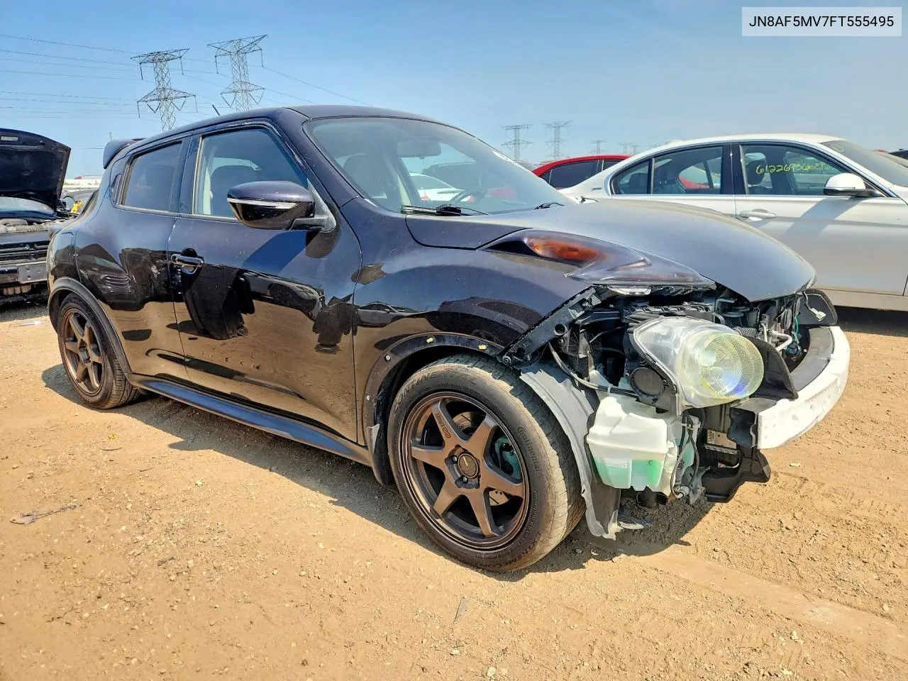 2015 Nissan Juke Sv VIN: JN8AF5MV7FT555495 Lot: 61228406