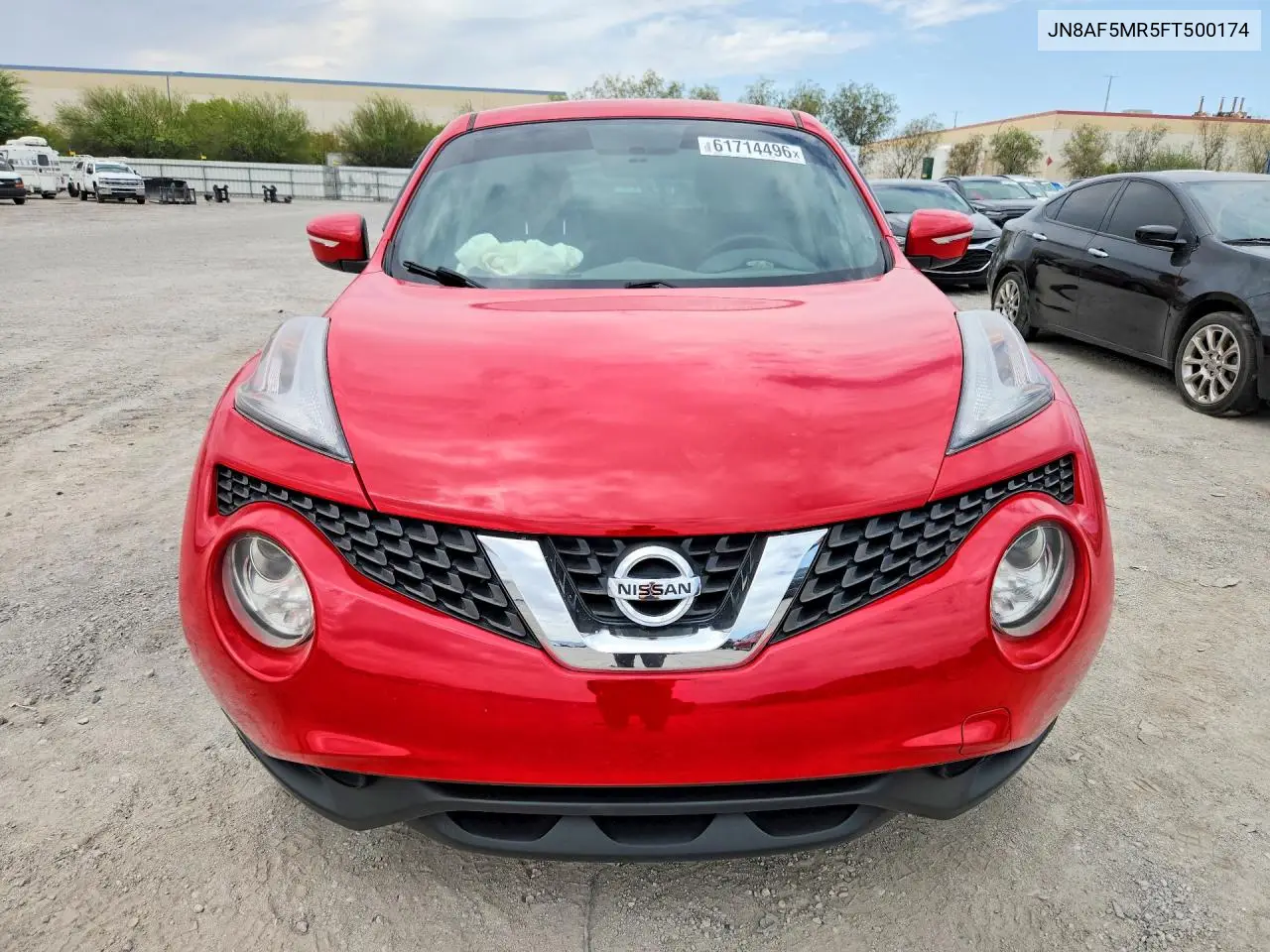2015 Nissan Juke S VIN: JN8AF5MR5FT500174 Lot: 61714496