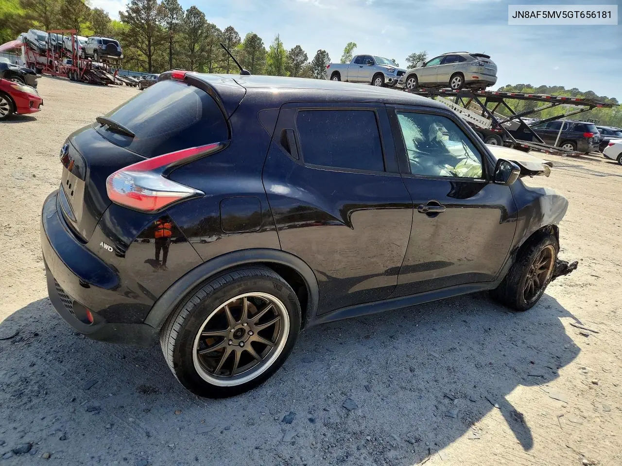 2016 Nissan Juke S VIN: JN8AF5MV5GT656181 Lot: 49279926