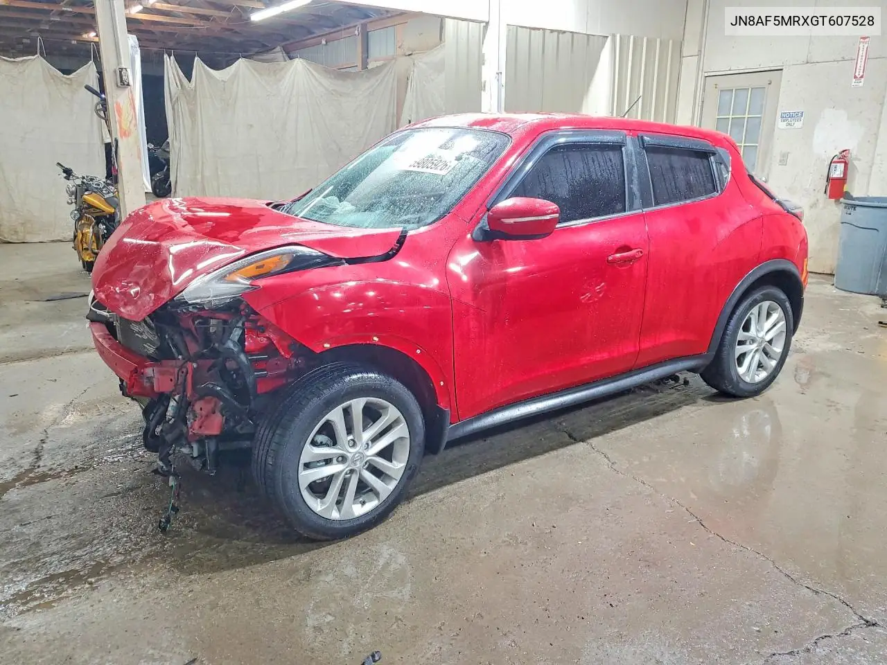 2016 Nissan Juke S VIN: JN8AF5MRXGT607528 Lot: 59805926