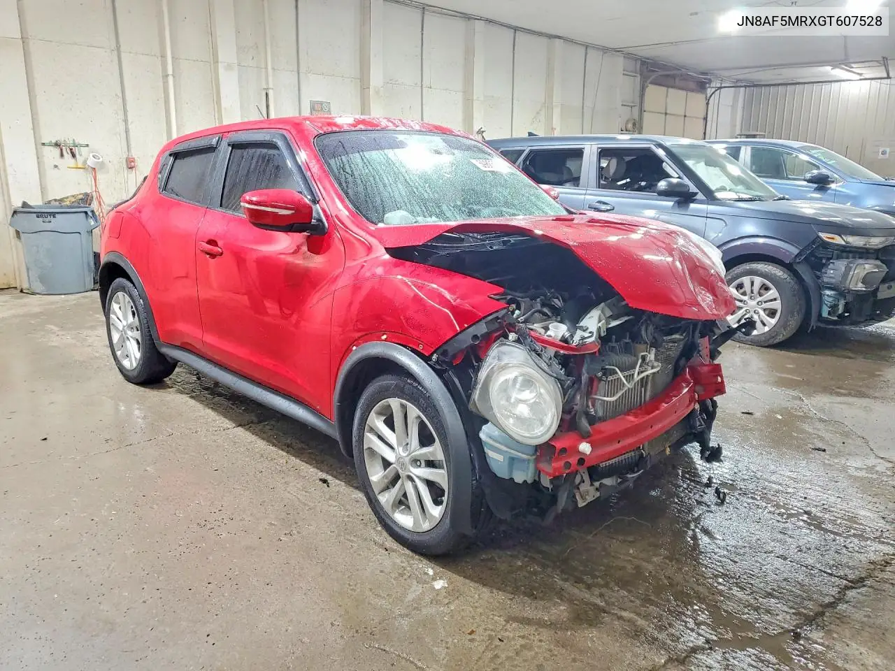2016 Nissan Juke S VIN: JN8AF5MRXGT607528 Lot: 59805926
