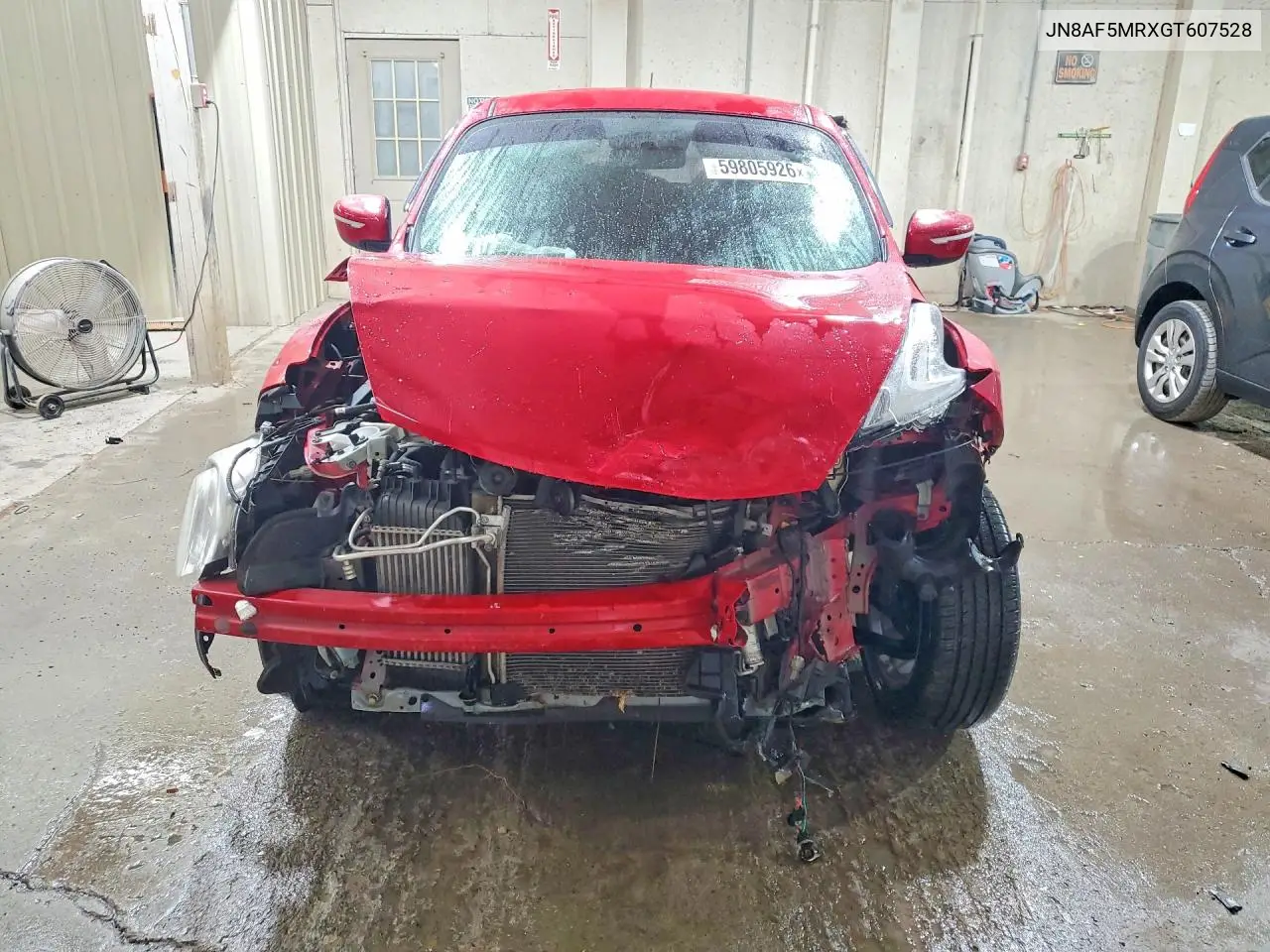 2016 Nissan Juke S VIN: JN8AF5MRXGT607528 Lot: 59805926