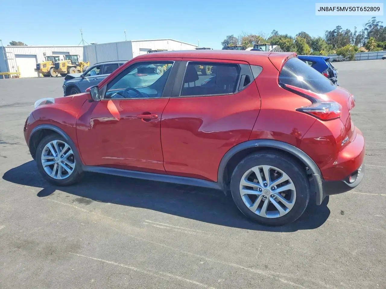 2016 Nissan Juke Sv VIN: JN8AF5MV5GT652809 Lot: 60166366