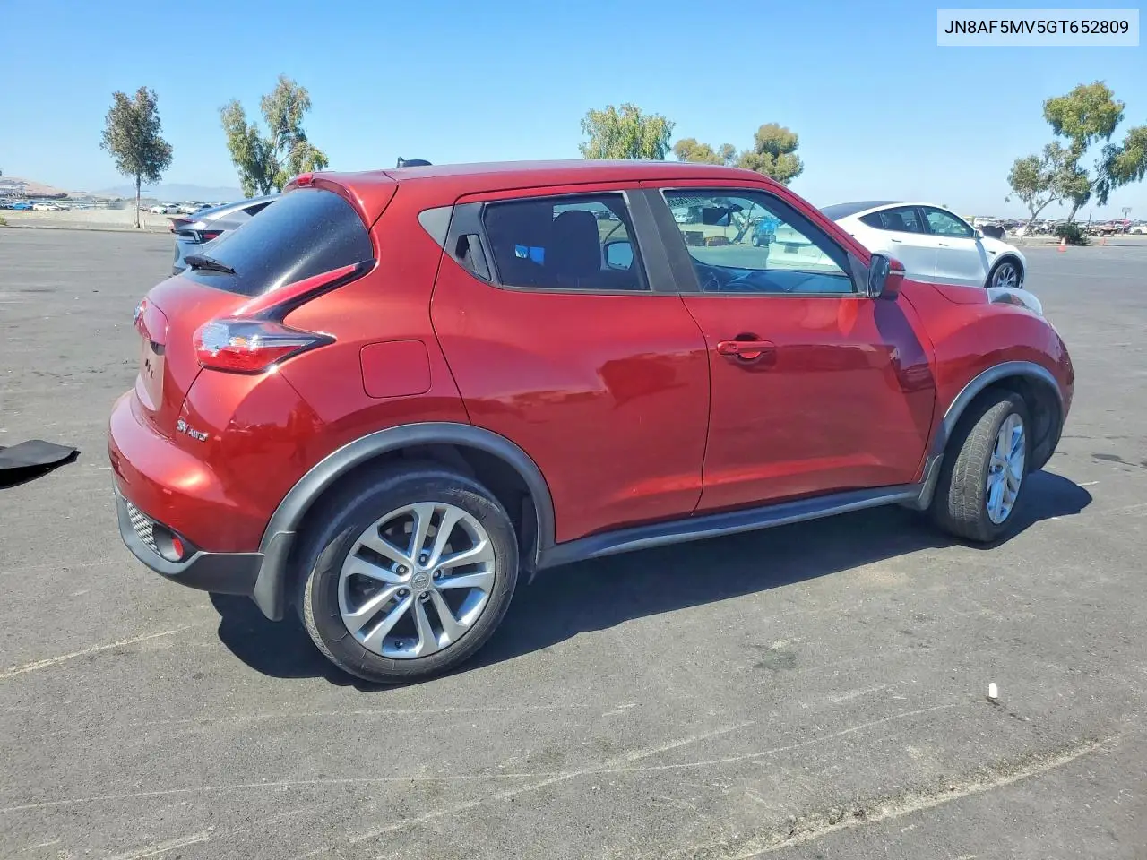 2016 Nissan Juke Sv VIN: JN8AF5MV5GT652809 Lot: 60166366