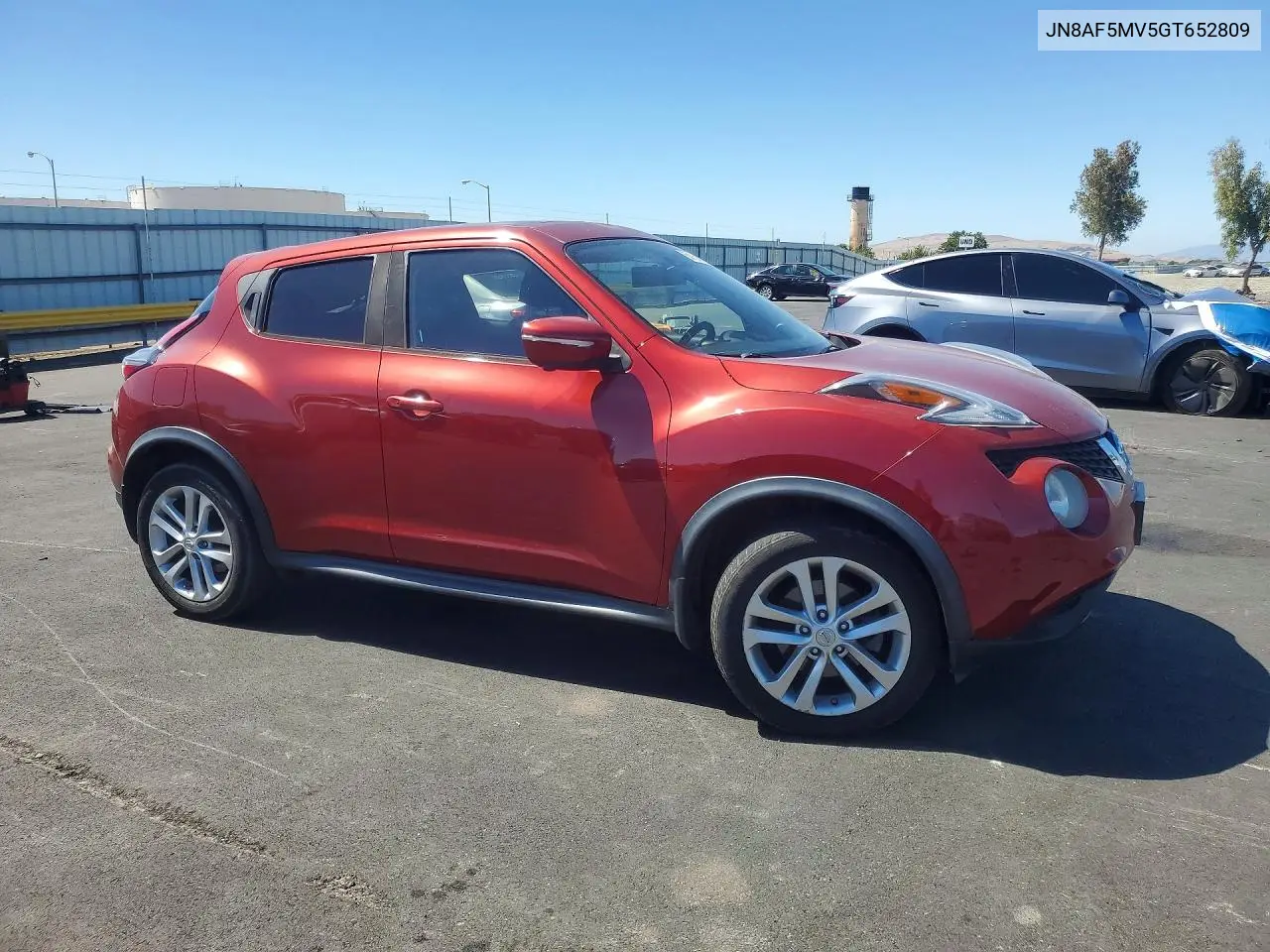 2016 Nissan Juke Sv VIN: JN8AF5MV5GT652809 Lot: 60166366