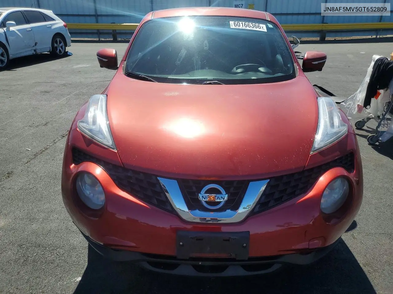 2016 Nissan Juke Sv VIN: JN8AF5MV5GT652809 Lot: 60166366