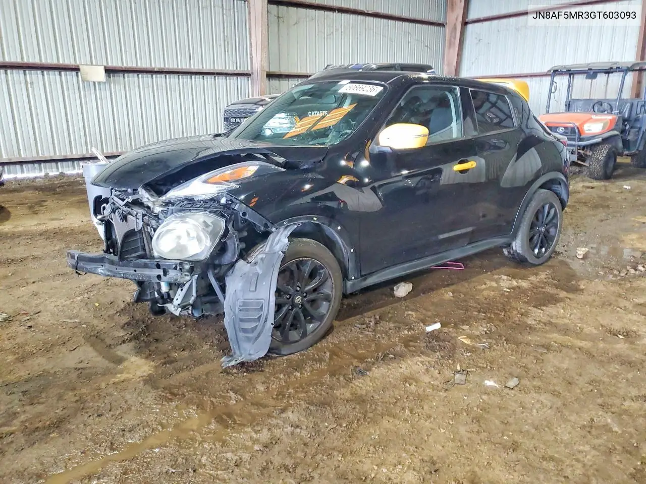 2016 Nissan Juke Sv VIN: JN8AF5MR3GT603093 Lot: 60669236