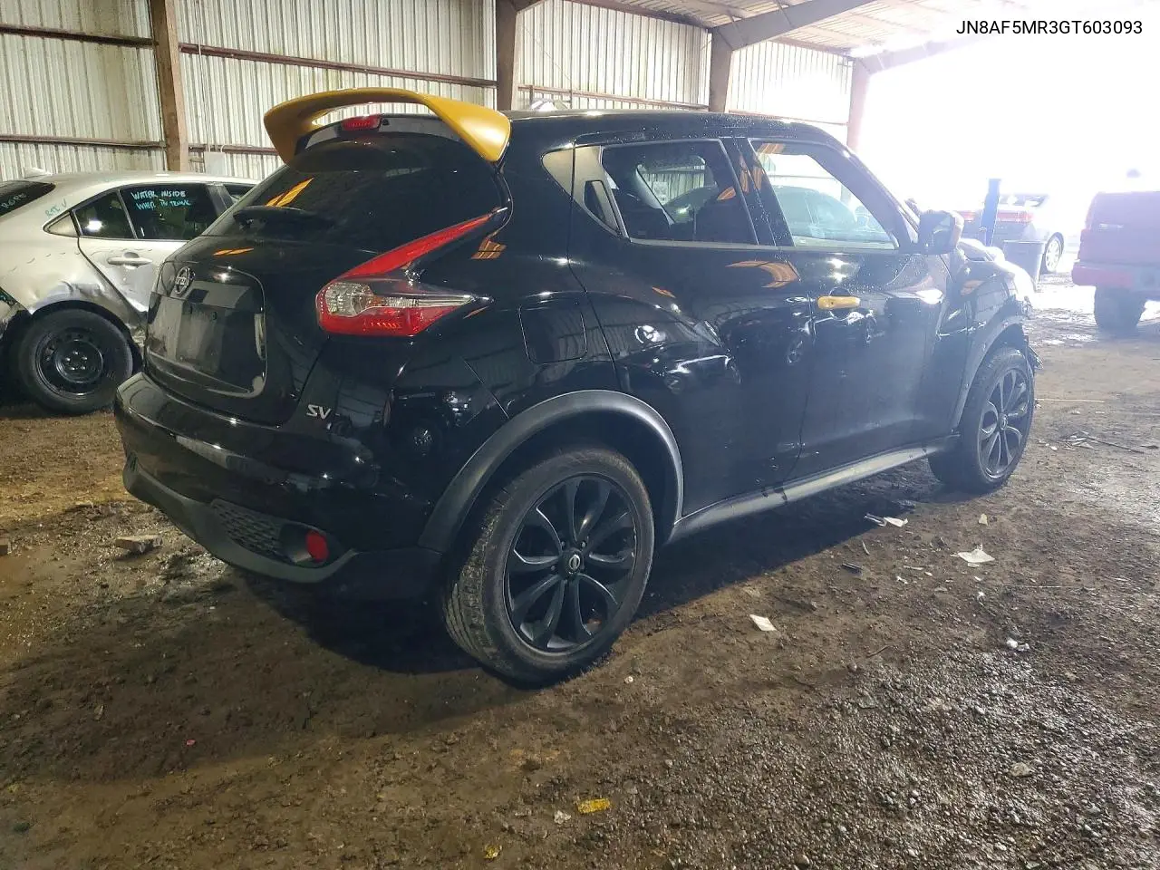 2016 Nissan Juke Sv VIN: JN8AF5MR3GT603093 Lot: 60669236