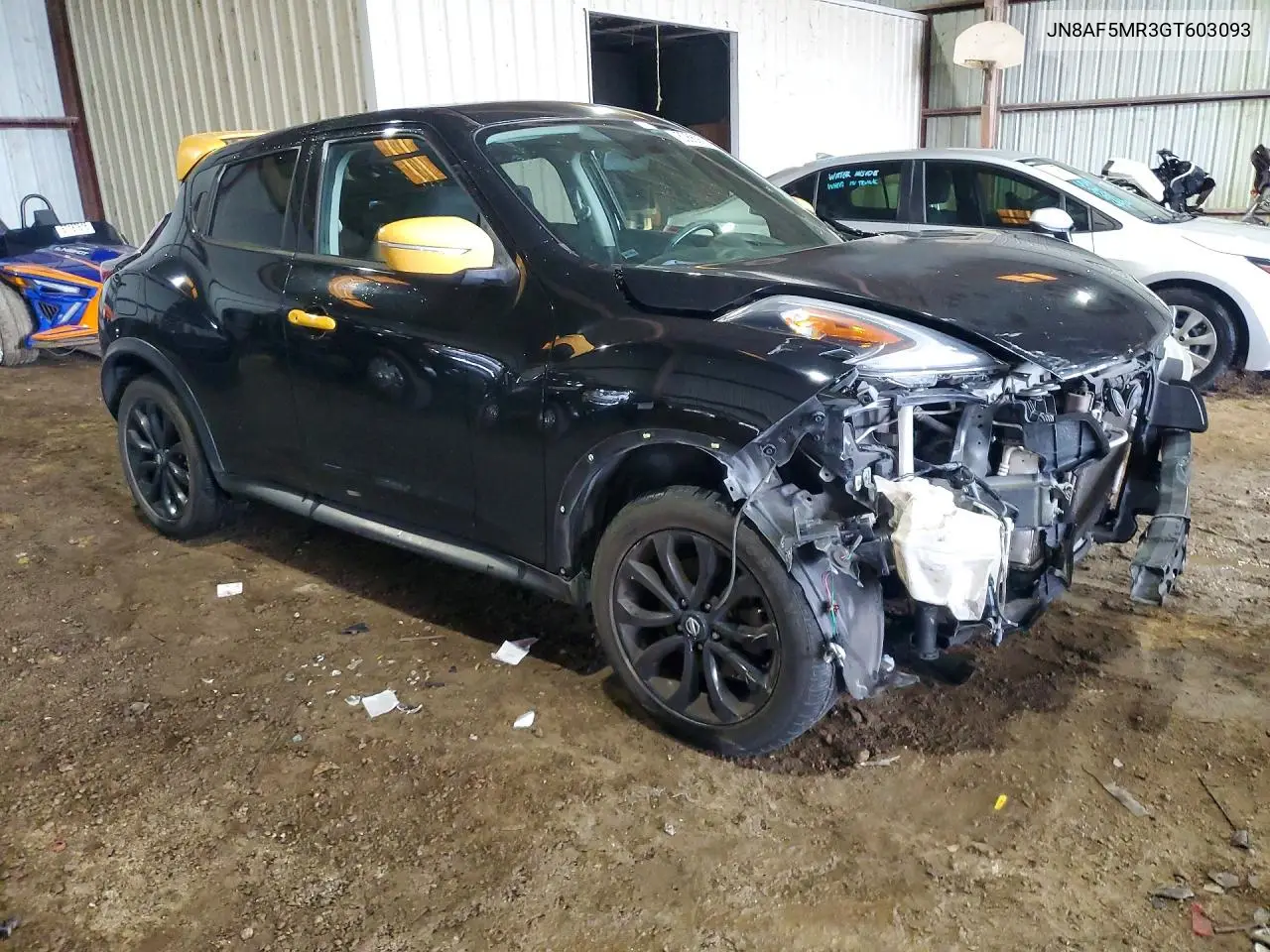 2016 Nissan Juke Sv VIN: JN8AF5MR3GT603093 Lot: 60669236