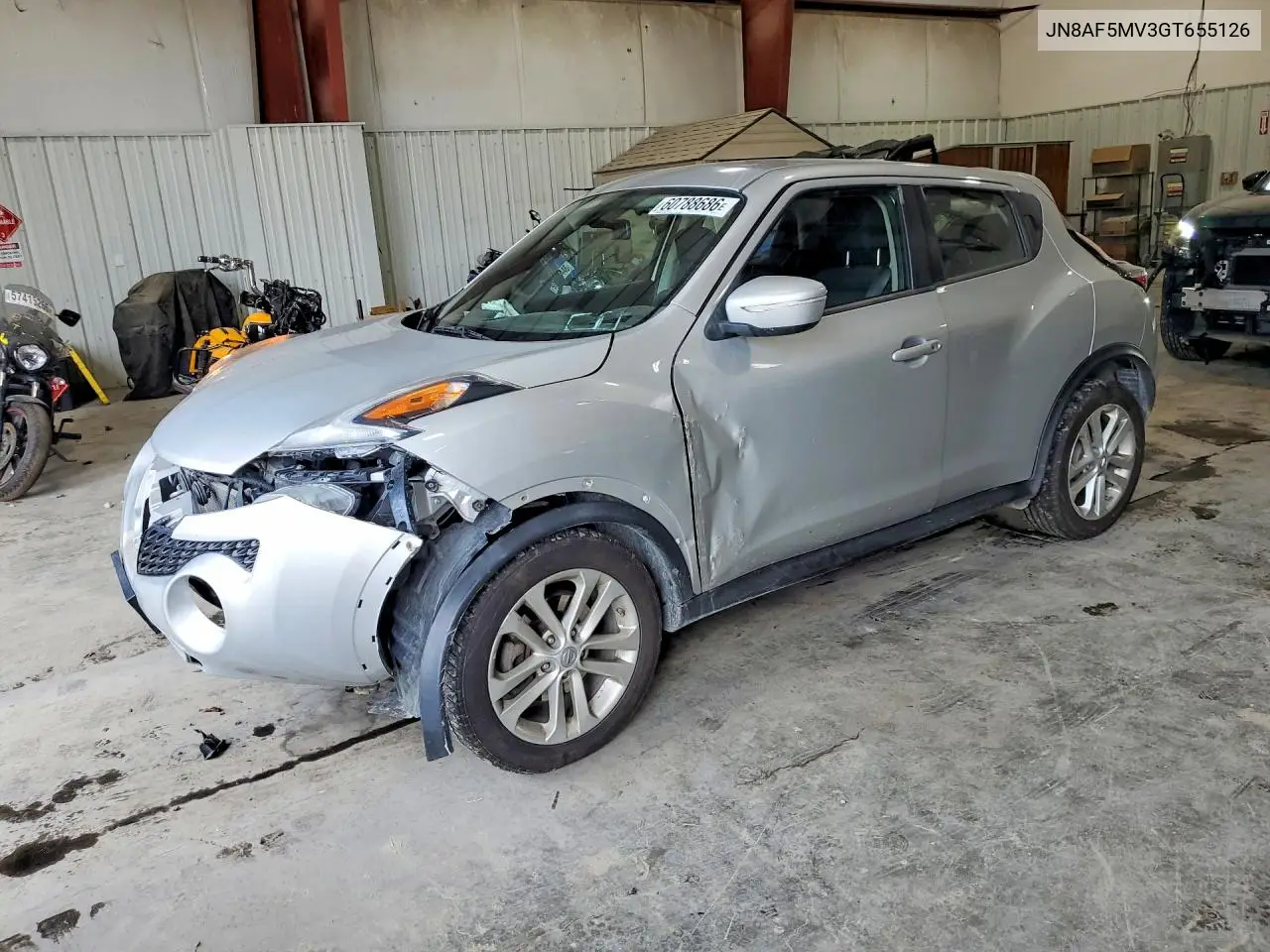 2016 Nissan Juke S VIN: JN8AF5MV3GT655126 Lot: 60788686