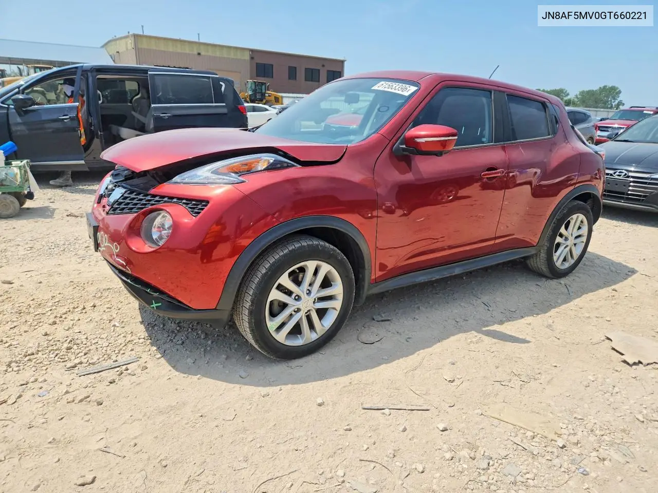 2016 Nissan Juke Sl VIN: JN8AF5MV0GT660221 Lot: 61563396