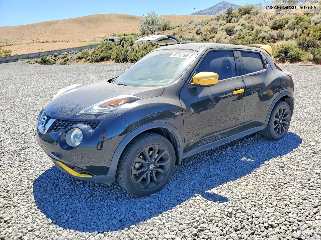 2016 Nissan Juke Sv VIN: JN8AF5MR8GT607656 Lot: 61712196