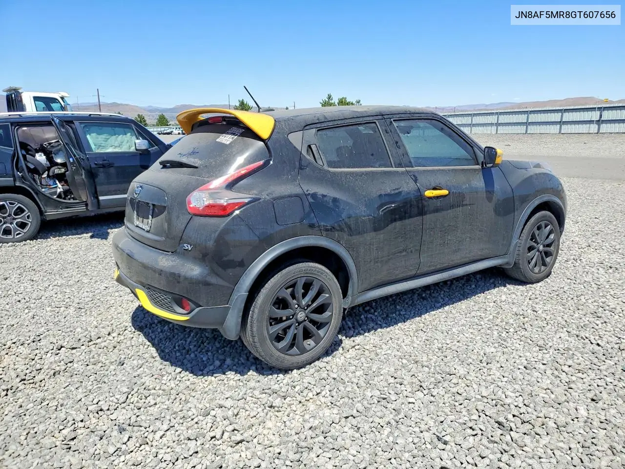 2016 Nissan Juke Sv VIN: JN8AF5MR8GT607656 Lot: 61712196