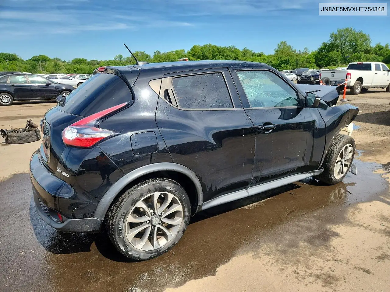 2017 Nissan Juke Sv VIN: JN8AF5MVXHT754348 Lot: 55954686