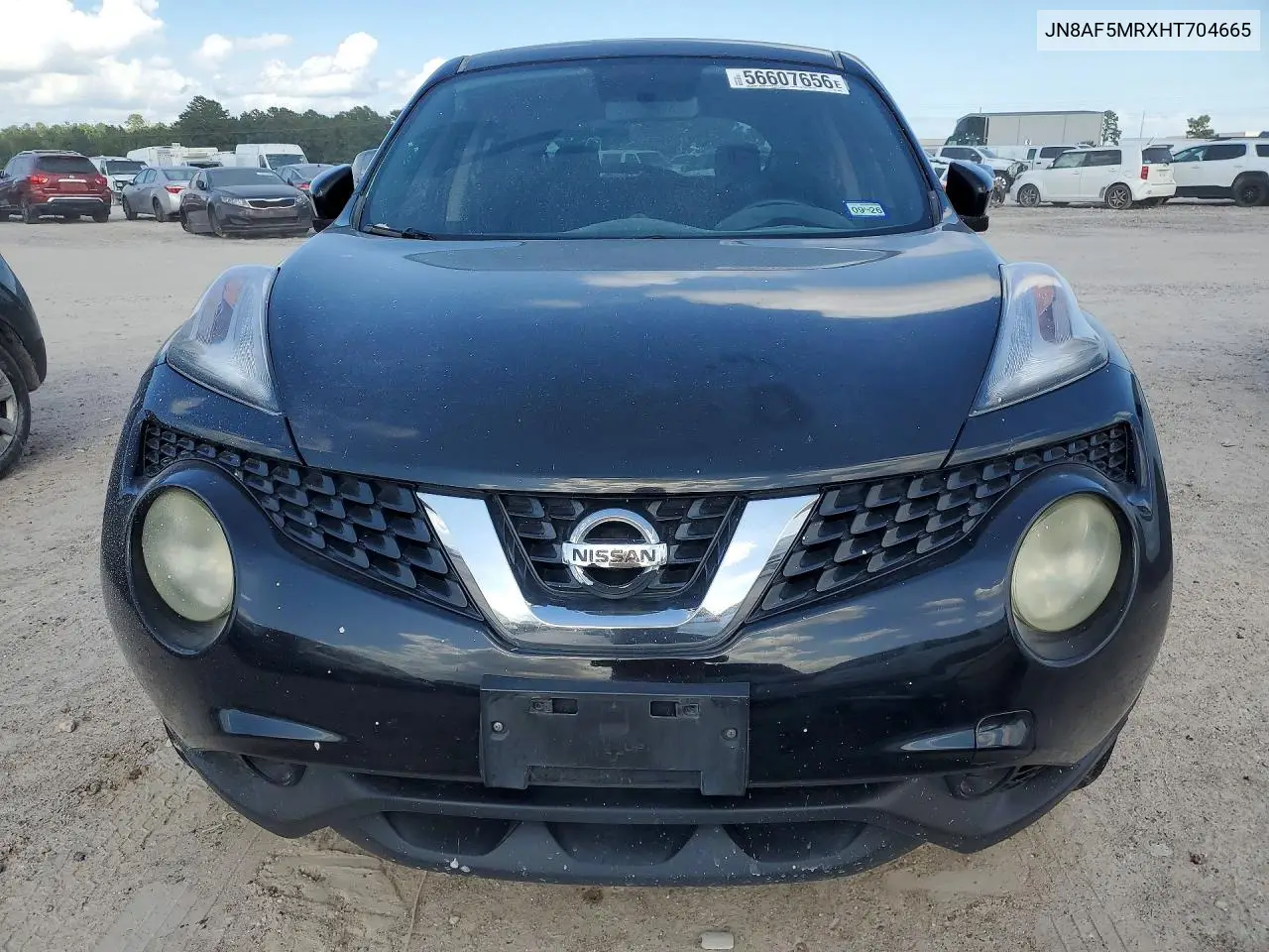 2017 Nissan Juke Sv VIN: JN8AF5MRXHT704665 Lot: 56607656