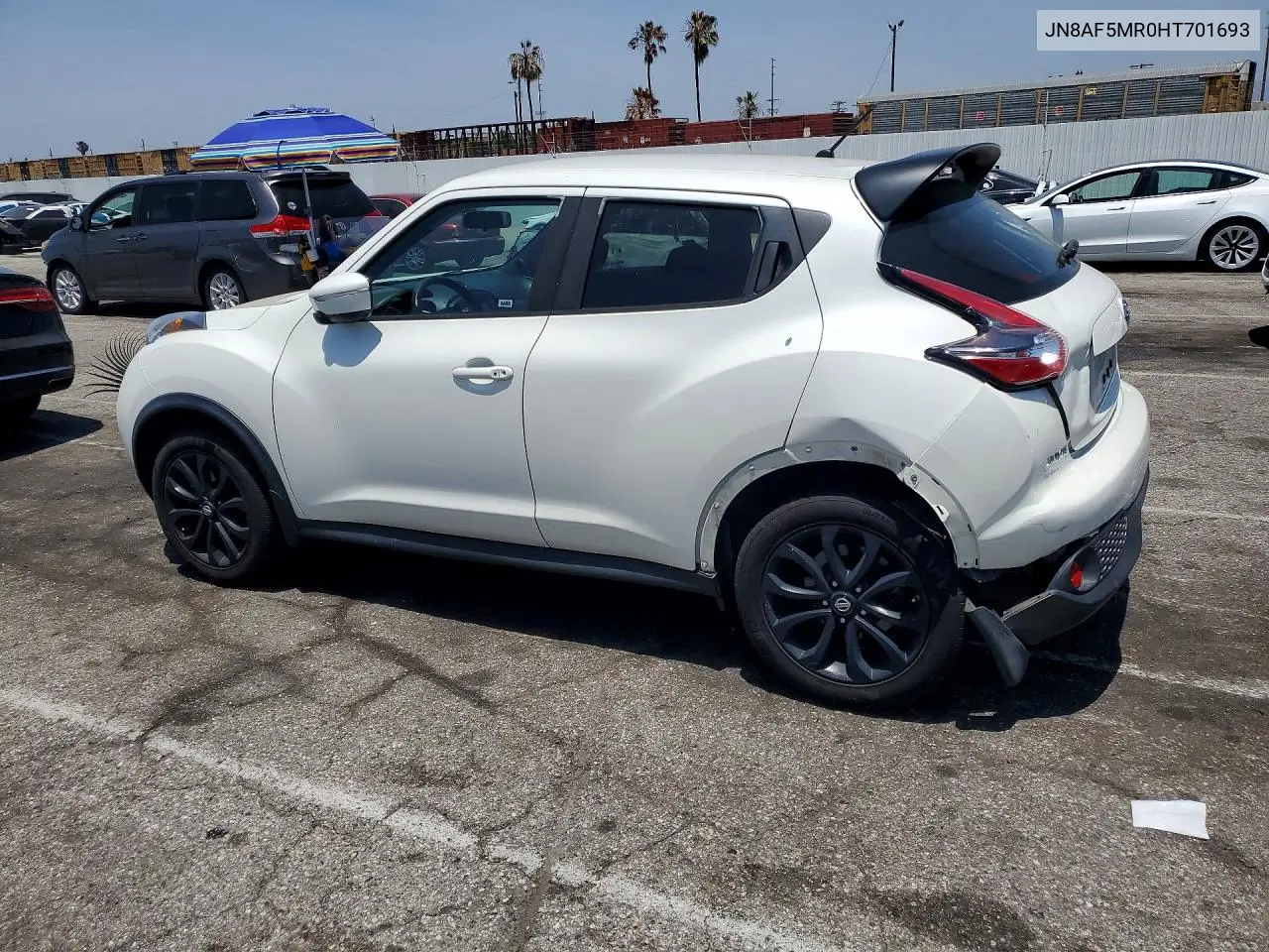 2017 Nissan Juke S VIN: JN8AF5MR0HT701693 Lot: 56658276