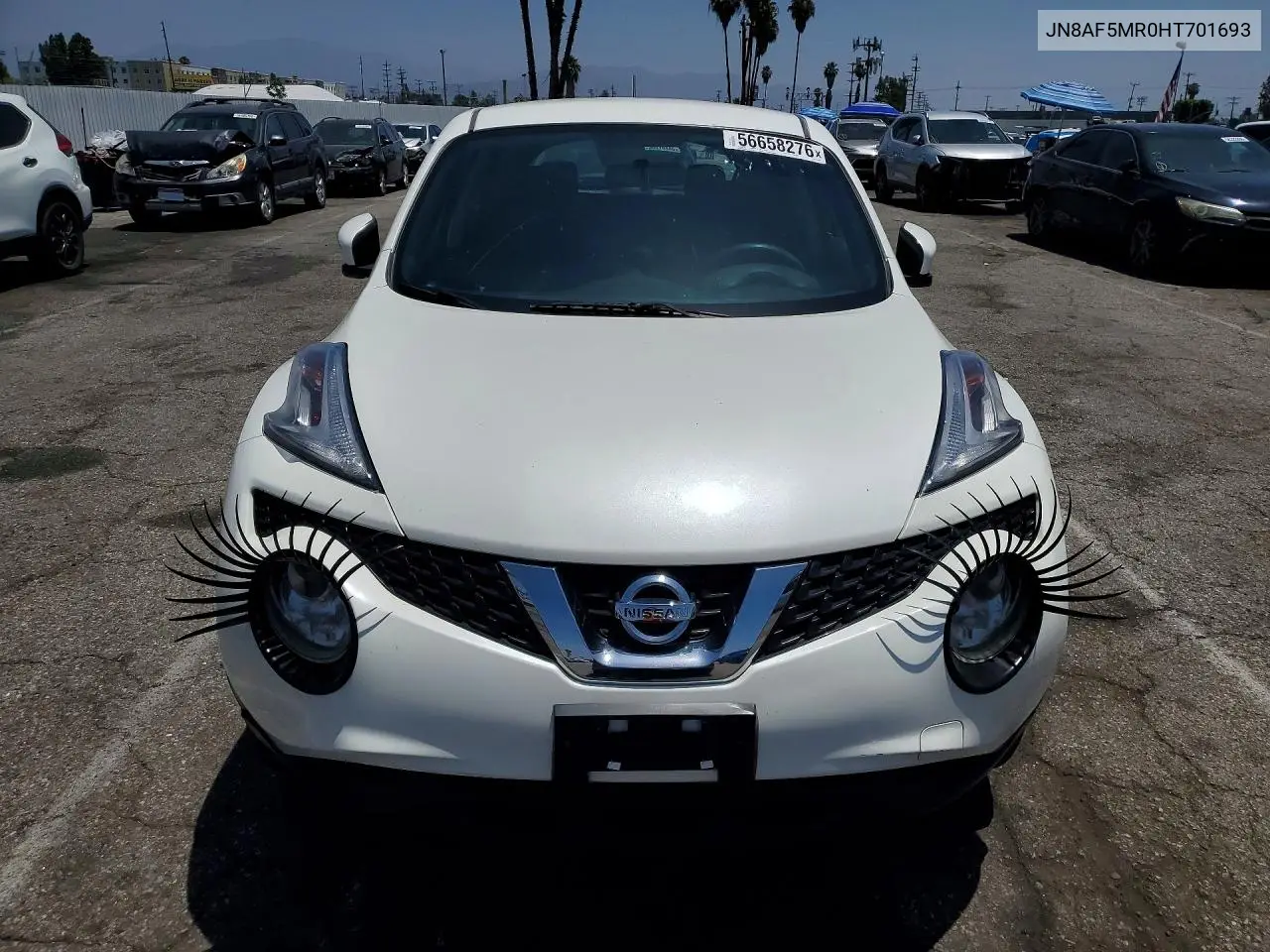 2017 Nissan Juke S VIN: JN8AF5MR0HT701693 Lot: 56658276