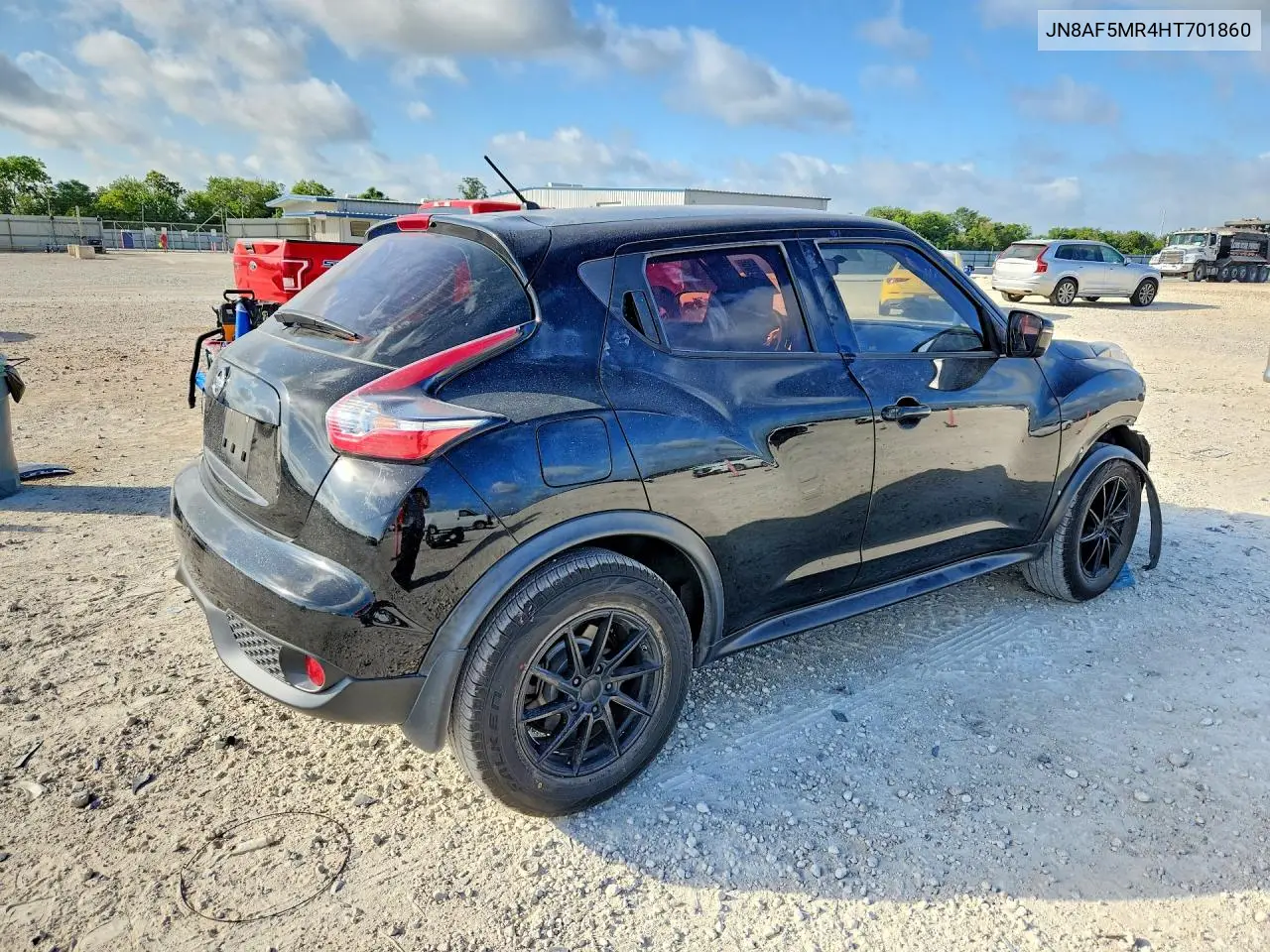 2017 Nissan Juke S VIN: JN8AF5MR4HT701860 Lot: 60309186