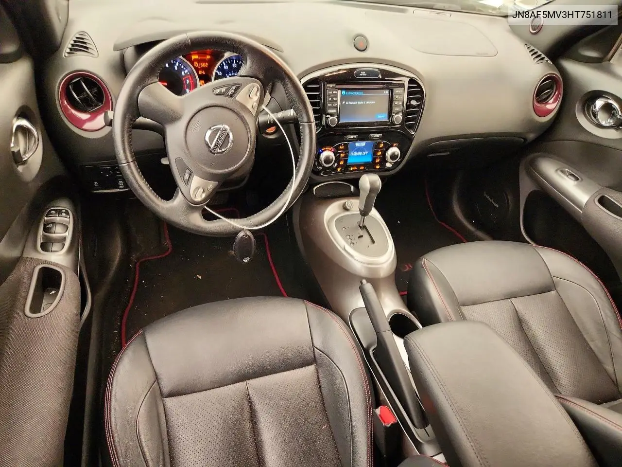2017 Nissan Juke Sl VIN: JN8AF5MV3HT751811 Lot: 60763386