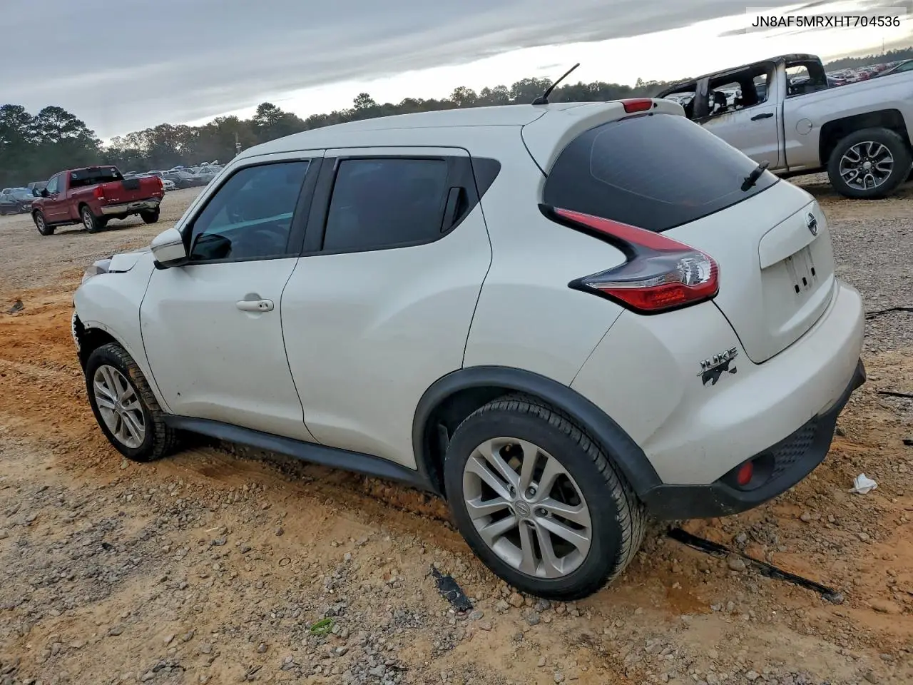 JN8AF5MRXHT704536 2017 Nissan Juke S