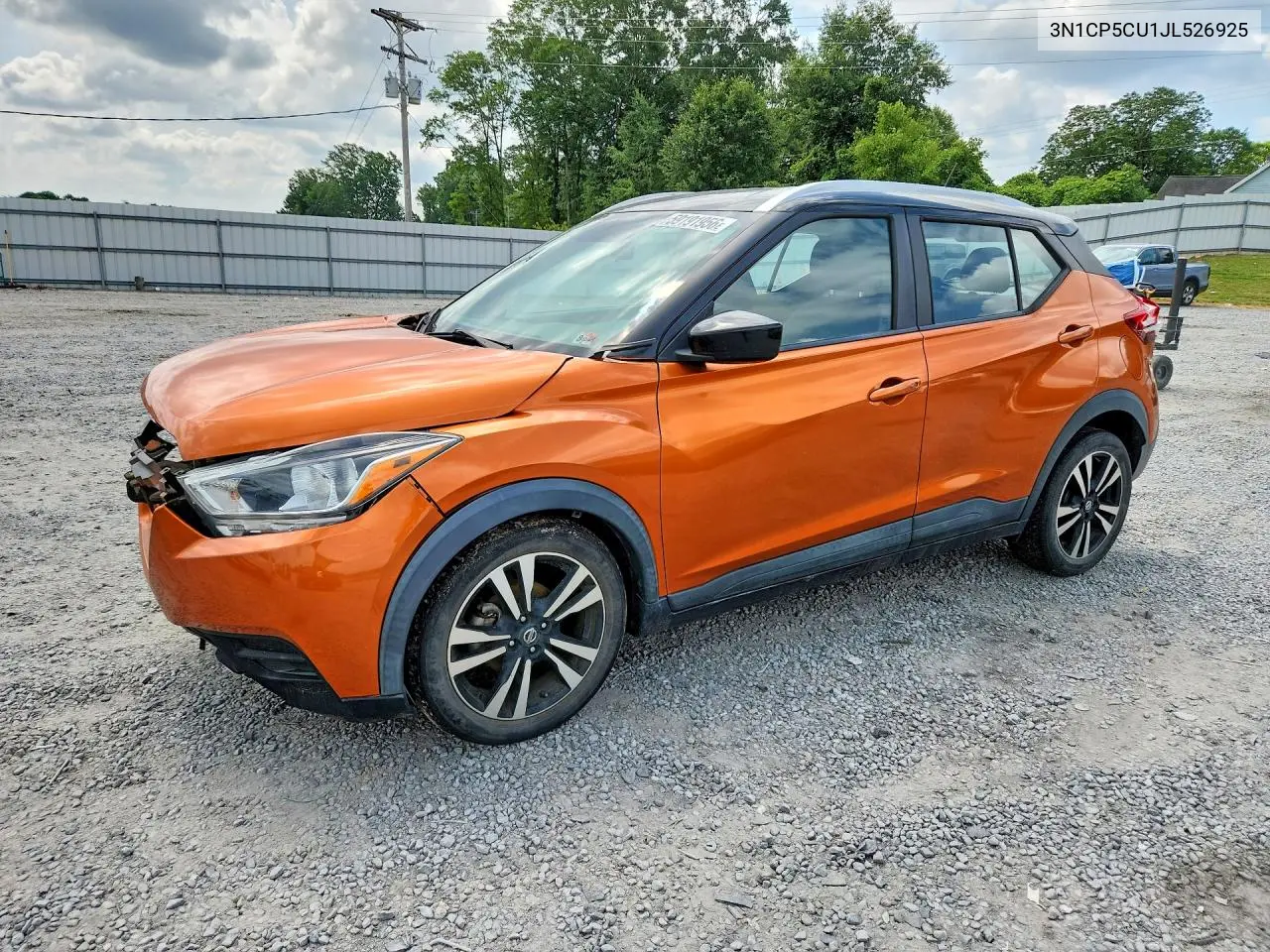 2018 Nissan Kicks VIN: 3N1CP5CU1JL526925 Lot: 59191956