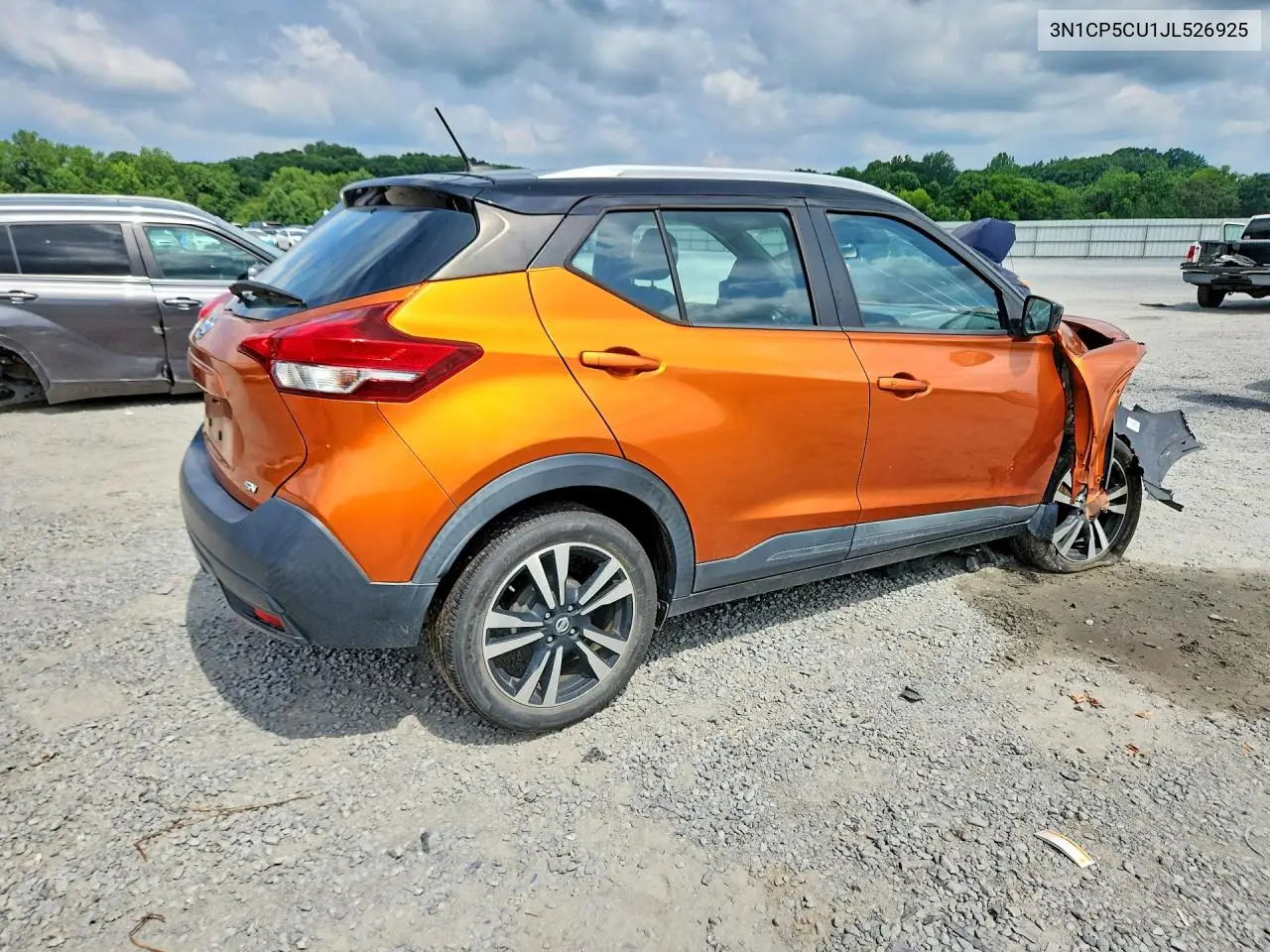 2018 Nissan Kicks VIN: 3N1CP5CU1JL526925 Lot: 59191956