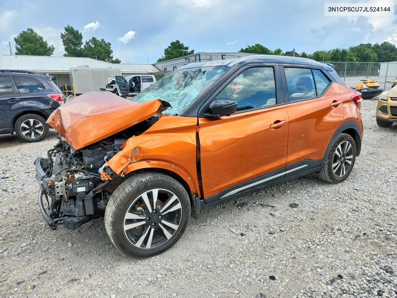 2018 Nissan Kicks Sr VIN: 3N1CP5CU7JL524144 Lot: 59675266