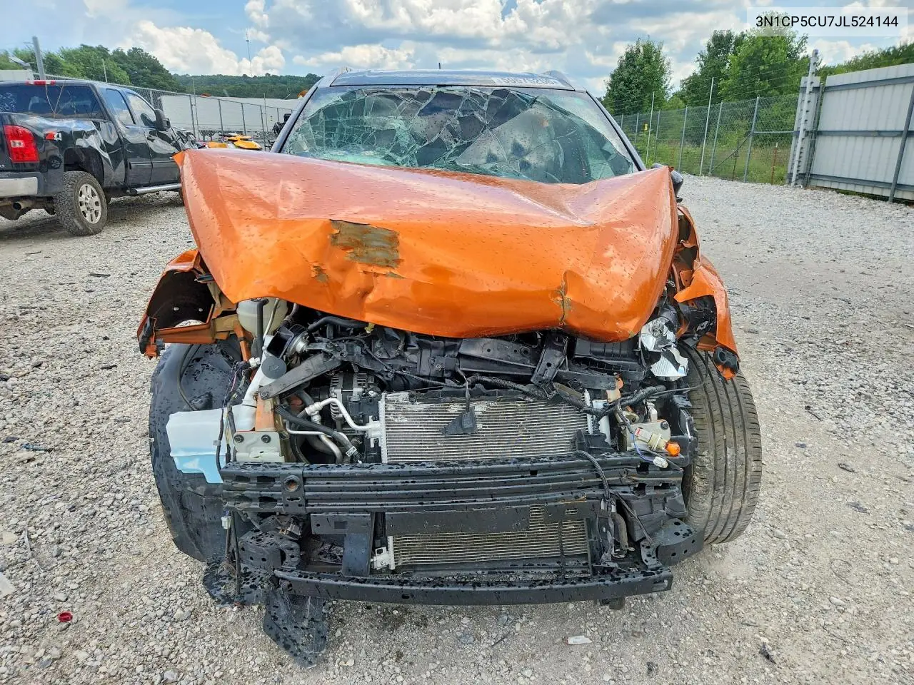 2018 Nissan Kicks Sr VIN: 3N1CP5CU7JL524144 Lot: 59675266
