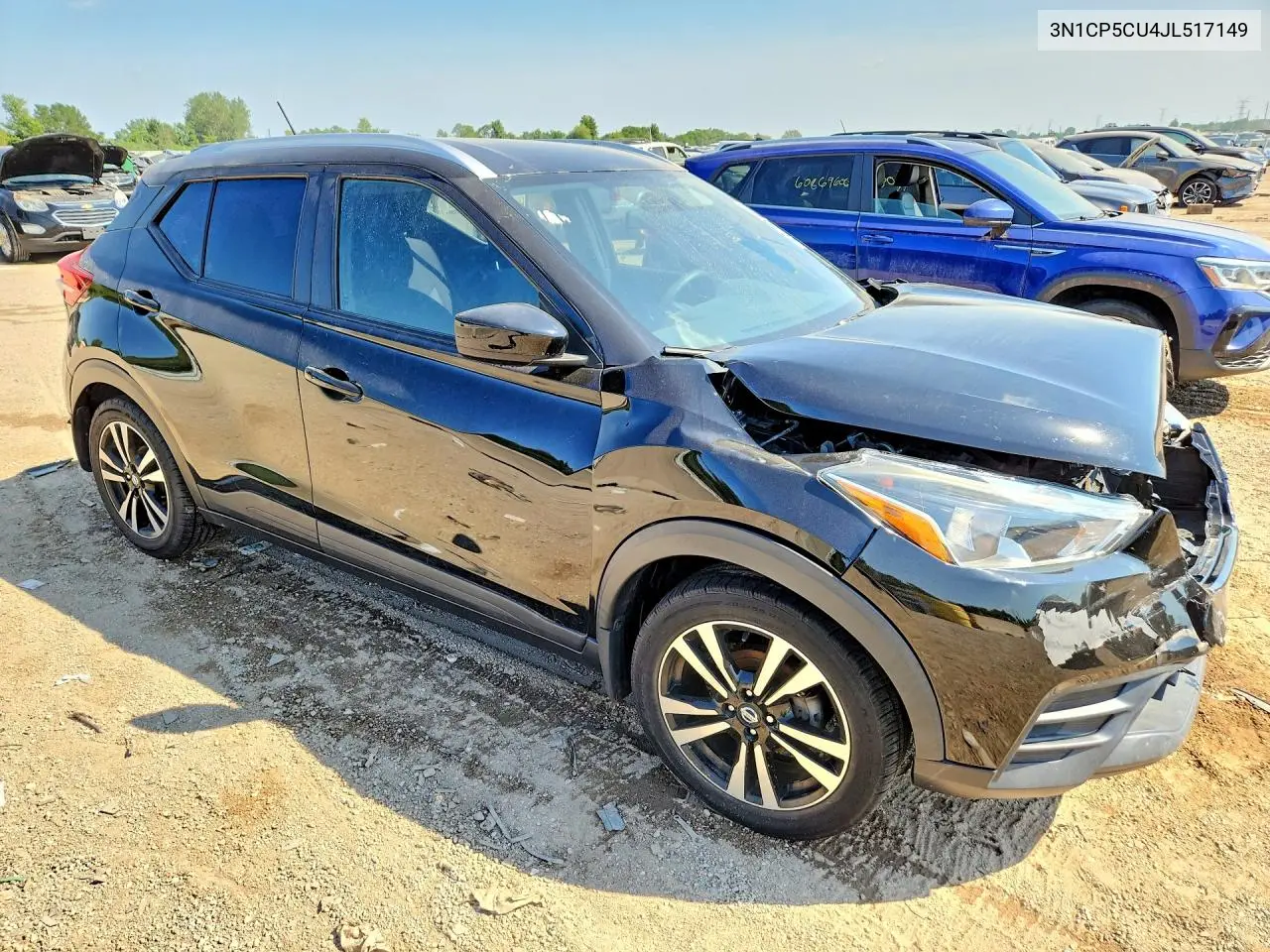 2018 Nissan Kicks Sv VIN: 3N1CP5CU4JL517149 Lot: 60794496