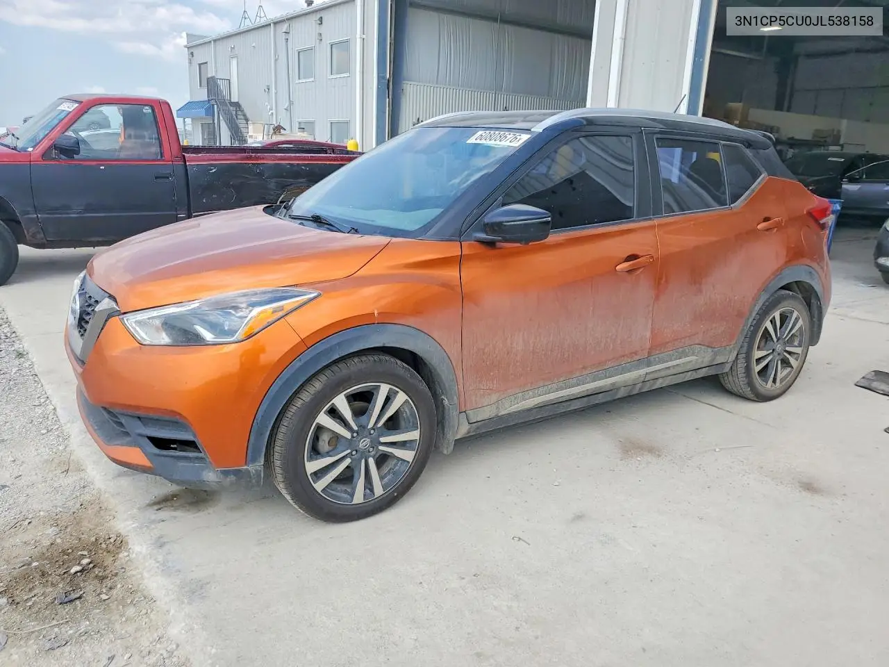 2018 Nissan Kicks Sr VIN: 3N1CP5CU0JL538158 Lot: 60808676