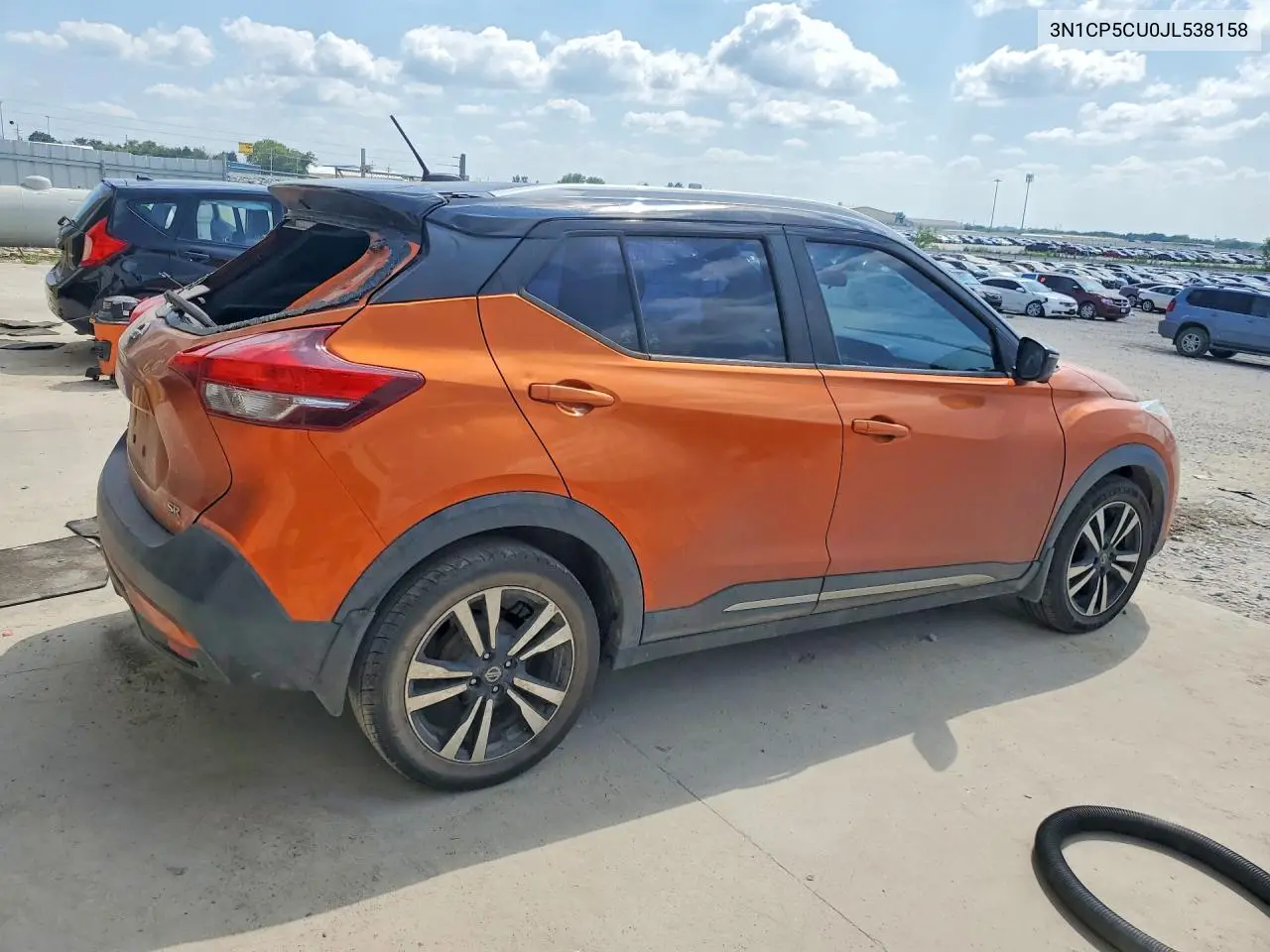2018 Nissan Kicks Sr VIN: 3N1CP5CU0JL538158 Lot: 60808676