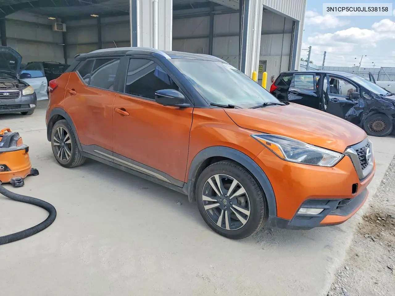2018 Nissan Kicks Sr VIN: 3N1CP5CU0JL538158 Lot: 60808676