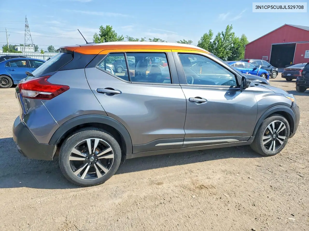 2018 Nissan Kicks S VIN: 3N1CP5CU8JL529708 Lot: 61012046