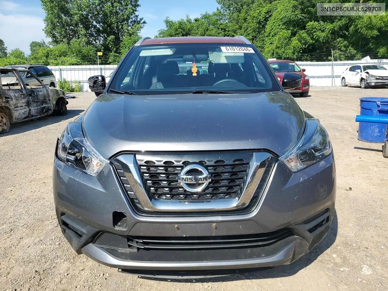 2018 Nissan Kicks S VIN: 3N1CP5CU8JL529708 Lot: 61012046