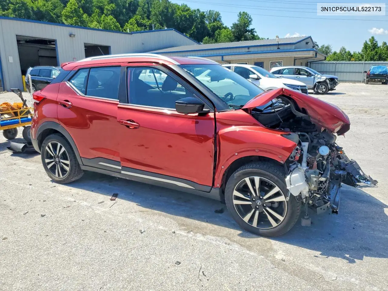 2018 Nissan Kicks Sr VIN: 3N1CP5CU4JL522173 Lot: 61059636