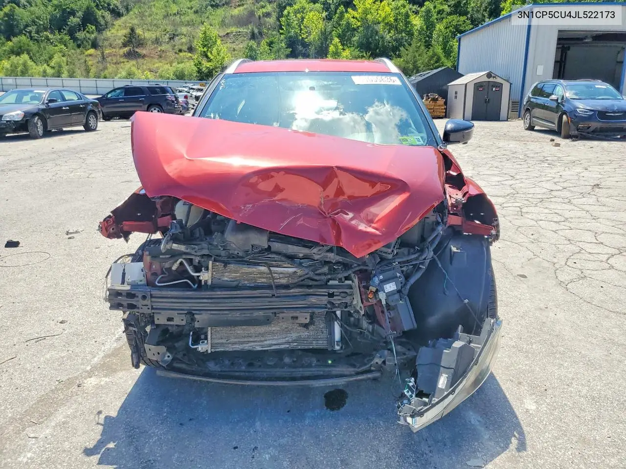 2018 Nissan Kicks Sr VIN: 3N1CP5CU4JL522173 Lot: 61059636