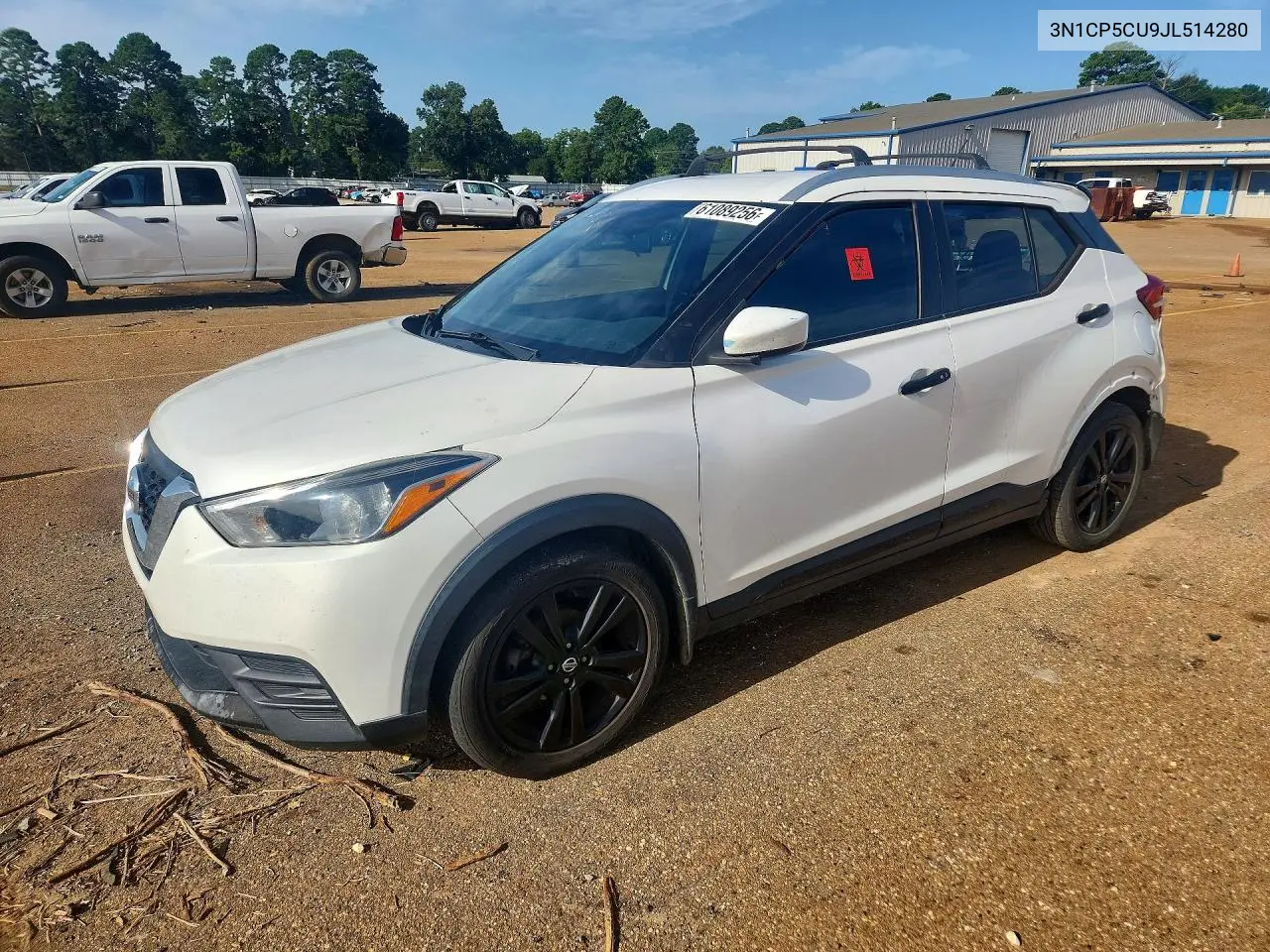 2018 Nissan Kicks Sv VIN: 3N1CP5CU9JL514280 Lot: 61089256