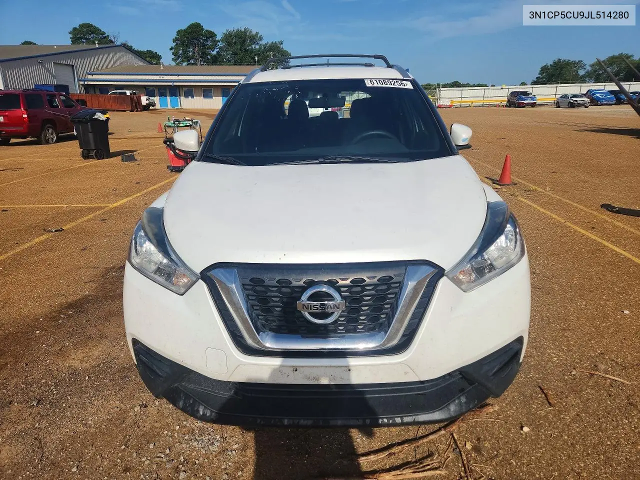 2018 Nissan Kicks Sv VIN: 3N1CP5CU9JL514280 Lot: 61089256