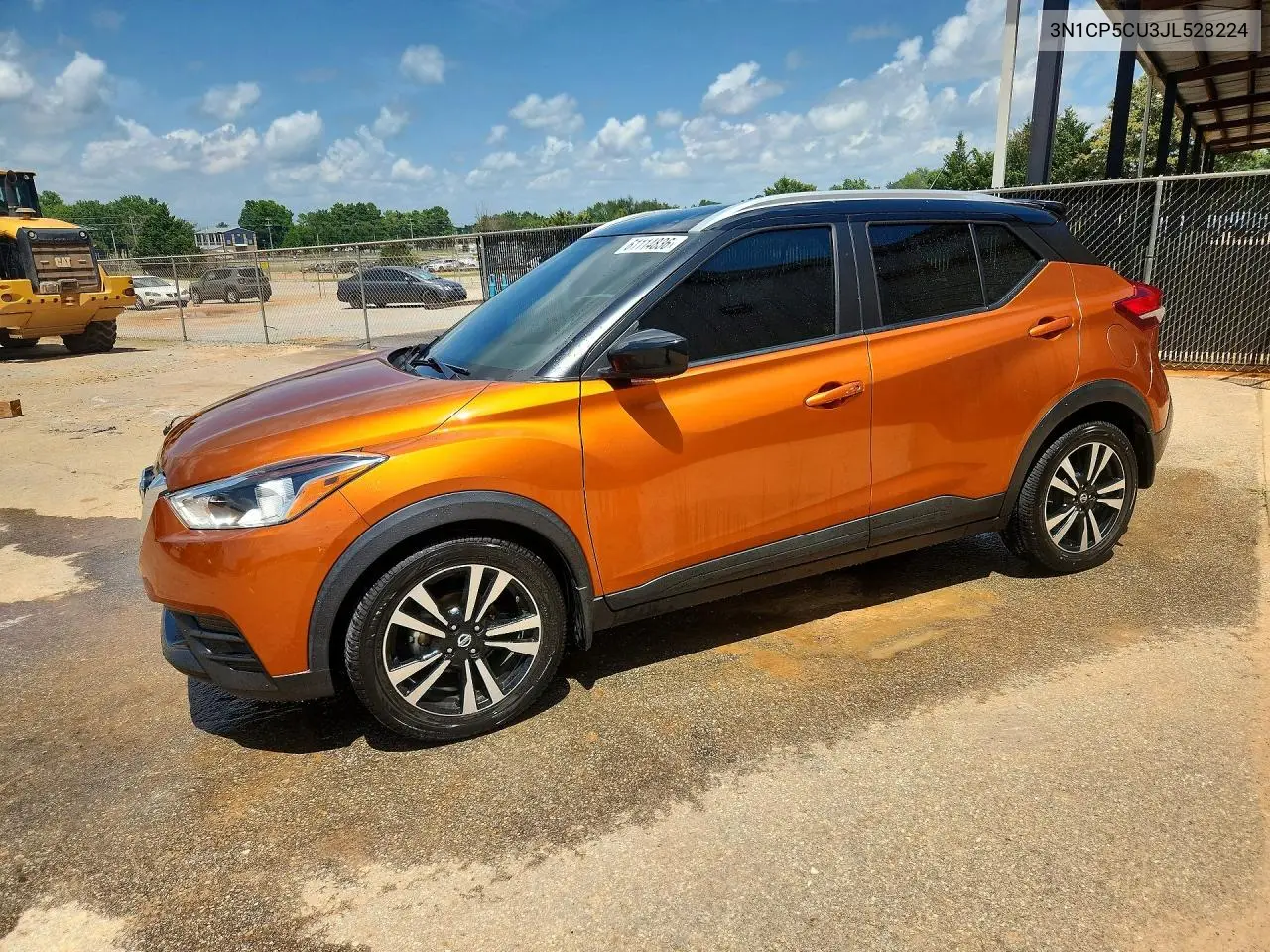 2018 Nissan Kicks Sv VIN: 3N1CP5CU3JL528224 Lot: 61114836