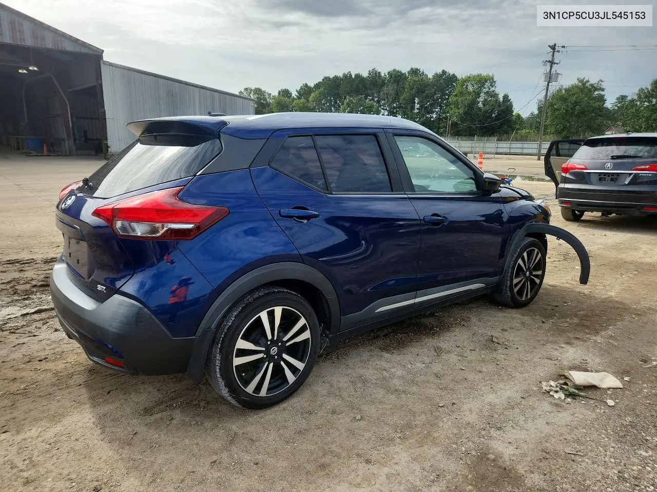 2018 Nissan Kicks Sr VIN: 3N1CP5CU3JL545153 Lot: 61187716