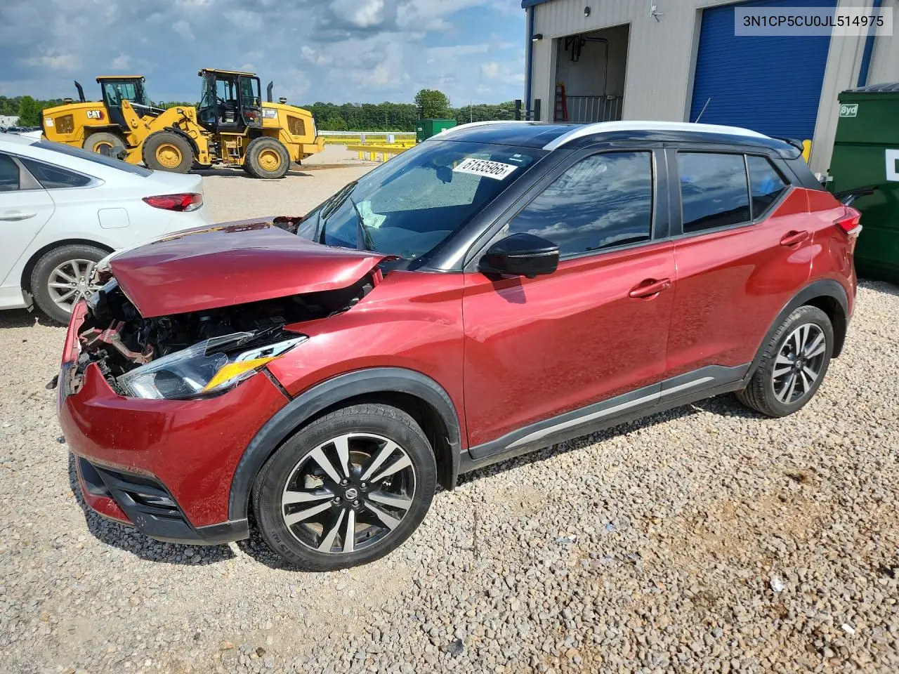 2018 Nissan Kicks Sr VIN: 3N1CP5CU0JL514975 Lot: 61535966