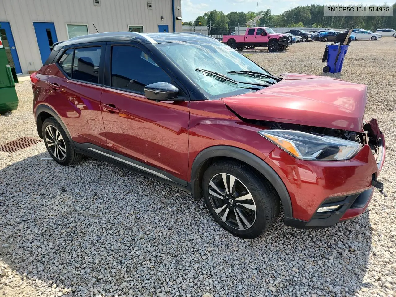 2018 Nissan Kicks Sr VIN: 3N1CP5CU0JL514975 Lot: 61535966