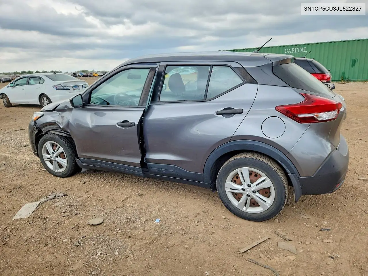 2018 Nissan Kicks S VIN: 3N1CP5CU3JL522827 Lot: 61766446
