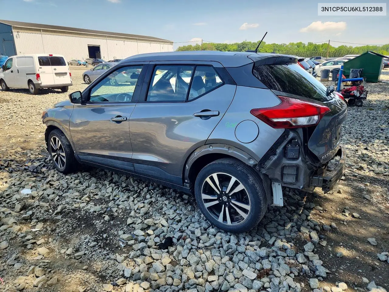2019 Nissan Kicks Sv VIN: 3N1CP5CU6KL512388 Lot: 56141776