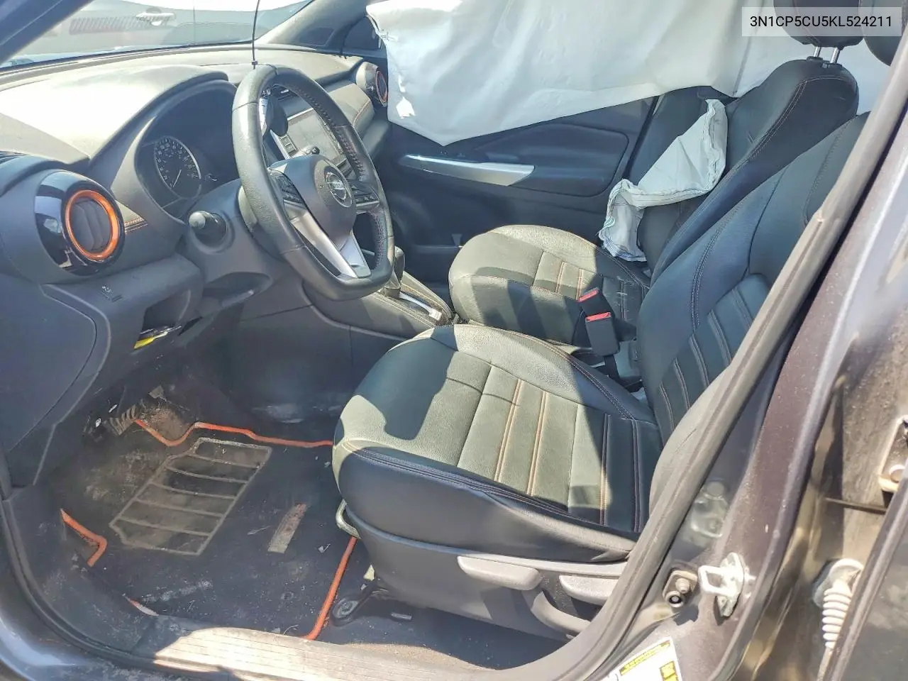 2019 Nissan Kicks S/Sr/Sv VIN: 3N1CP5CU5KL524211 Lot: 60365546