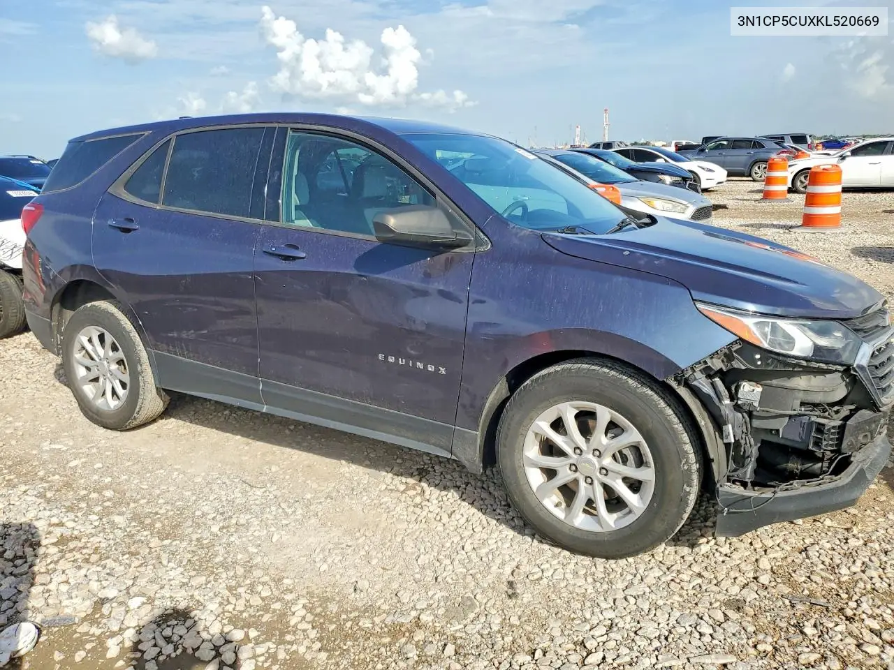 2019 Nissan Kicks Sv VIN: 3N1CP5CUXKL520669 Lot: 60550196