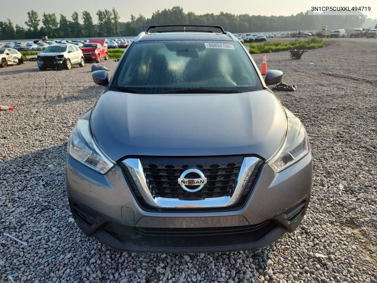 2019 Nissan Kicks Sv VIN: 3N1CP5CUXKL494719 Lot: 60894106