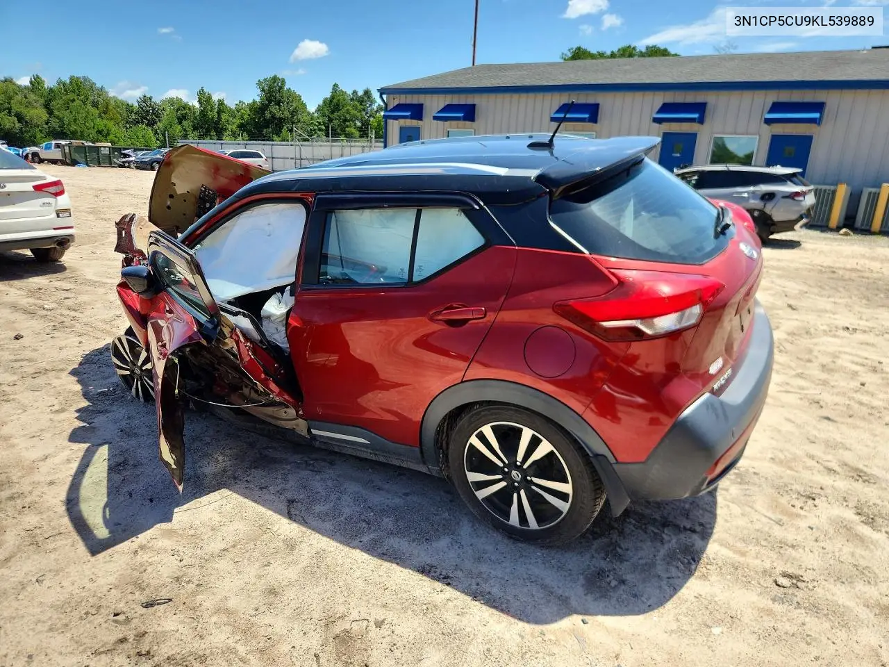 2019 Nissan Kicks Sr VIN: 3N1CP5CU9KL539889 Lot: 61104746