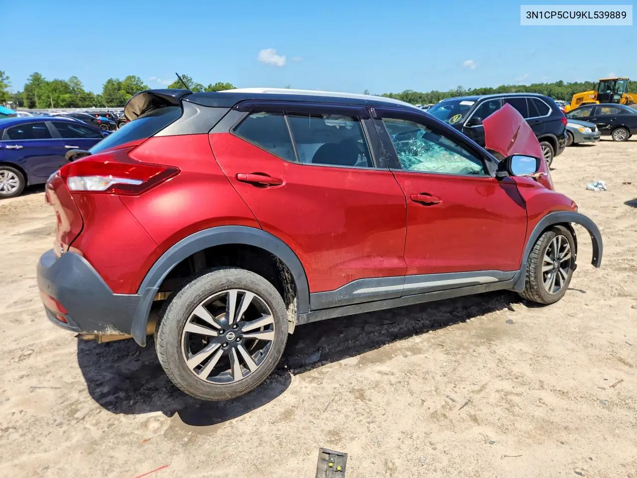 2019 Nissan Kicks Sr VIN: 3N1CP5CU9KL539889 Lot: 61104746