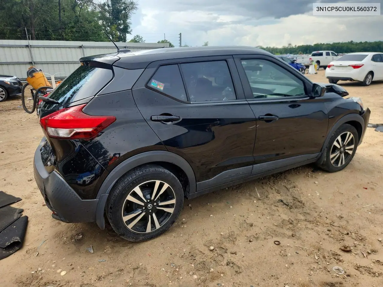 2019 Nissan Kicks Sv VIN: 3N1CP5CU0KL560372 Lot: 61170356